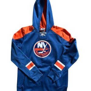 NHL New York Islanders Performance Hoodie YL 14/16 EUC